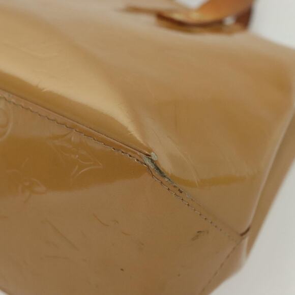 LOUIS VUITTON Monogram Vernis Reade PM Hand Bag Noisette M91334 - Picture 15 of 16